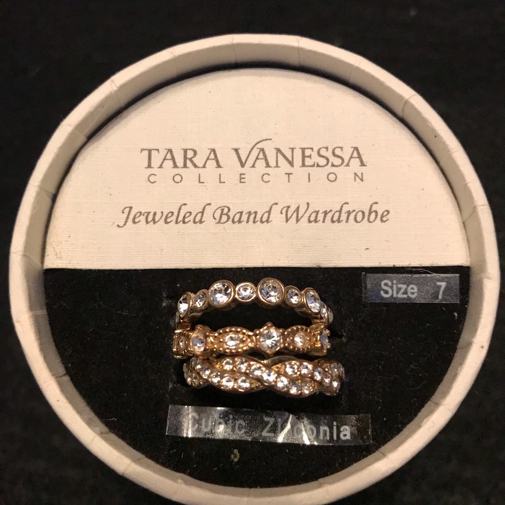 Jeweled Band Rings